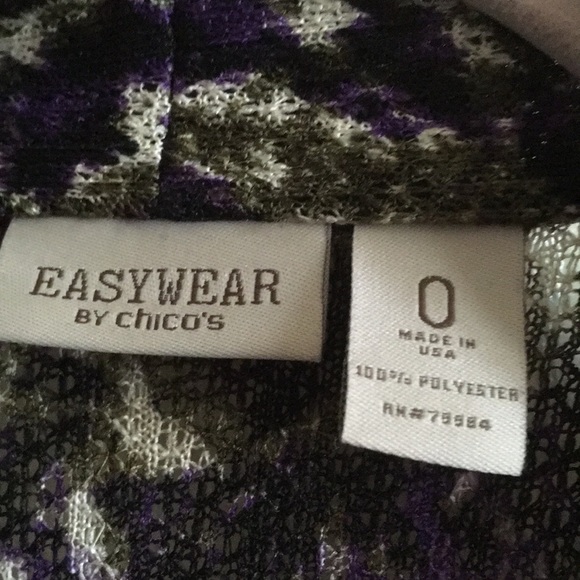 Easywear by Chico’s Jacket - Picture 3 of 3